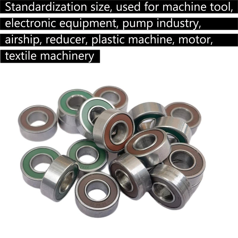 Sackorange 20 pcs MR115-2RS 5x11x4mm Replacement Precision Ball Bearings MR115 2RS - Image 3